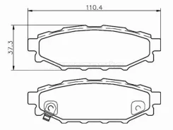 ������� ��������� Akebono AN-696WK, ������ AN696WK ����