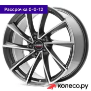 VTX 8.5x19/5*112 D66.5 ET20 Graphite Polished
