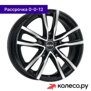 Milano 6.5x16/5*108 D72 ET35 Black Mirror