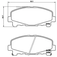 ������� ��������� �������� | ����� | Brembo P28043 P28043 ����