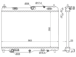 �������� Ford Fiesta 08-19 / EcoSport 14-23 SAT FD0008-09 FD000809 ����