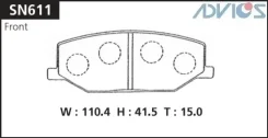 �������� ��������� ������� Advics �������� Advics SN611 SN611 ����