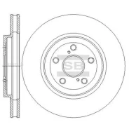 ���� ��������� �������� Lexus RX350 06-08 Sangsin Brake SD4033 Sangsin Brake SD4033 SD4033 ����