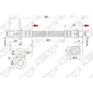 ����� ��������� (�����/ ������=�����) Toyota Camry Japan 90-94 / Vista 90-94 SAT ST9094702699, �����/������ ������ ST9094702699 ����