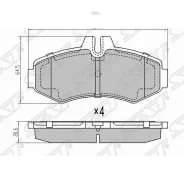 ������� ��������� ����� Mercedes VITO 96-03 SAT STA2302220904 STA2302220904 ����