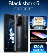 Black Shark 5. �����, 256 ��, ������, 3G, 4G LTE, 5G, Dual-SIM, ����������, NFC ����