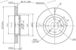 ���� ��������� �������� DF4110 (280x24) 4 ��� JBD0019 ����