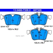 ������� �������� ������! Land Rover, Jaguar F-Pace/XE/XF 15 ATE 13046073262 13.0460-7326.2 ATE 13046073262 13046073262 ����