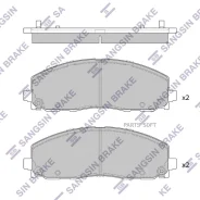 ������� �������� ��������! Chrysler Grand Voyager V RT 08, Dodge Grand Caravan 07 Sangsin Brake SP4323 SP4323 Sangsin Brake SP4323 SP4323 ����
