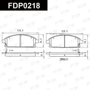 ������� ��������� �������� �������� Acura MDX (YD1) FAP FDP0218 FDP0218 ����