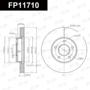 ���� ��������� ��������! Ford Focus II/C-Max, Volvo S40 1.6-2.4 04 FAP FP11710 FP11710 ����