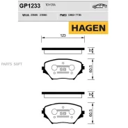 ������� ��������� �������� GP1233 Sangsin Brake GP1233 GP1233 ����