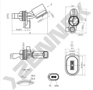 ������ ABS ������ ����� Volkswagen Amarok 10- DAS0404 DAS0404 ����