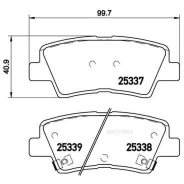 ������� ��������� ������ Brembo P30067X Brembo P30067X P30067X ����
