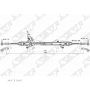 ����� ������� Mazda 3 03- / 3 MPS 06-09 (����� ����) SAT ST-BP6L-32-110 STBP6L32110 ����