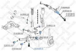 ����� ������� MB GL-Class GL 350 CDI 4-matic (164.823) 1012/ MB R-Class R 500 4-matic (251.075, 251.175) 0514/MB R-Class R 350 4-matic (251.065, 251.1...