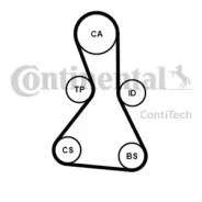 ������ ��� Great WALL Hover H5 2.0i/2.0D 10- Contitech CT1159 CT1159 ����