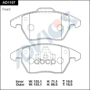 �������� ��������� ������� Advics (������������) �������� 1K0698151 Advics ���. AD1107 AD1107 ����