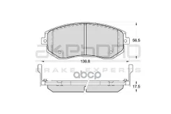 ������� ��������� ������ Forester 02-, Impreza 00-03, Legacy 02- F AN-672WK Akebono ���. AN-771WK AN771WK ����
