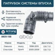 �������� ������� ������ Chevrolet (Matiz) 96565833 Chevrolet �����, ���������� Arirang ���. ARG19-1108 ARG191108 ����