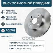 ���� ��������� ������� D255mm Toyota (Yaris 00-05), Great Wall (Hover M2 13-, Hover M4 12-), Geely (MK 08-14) 1014001811 Toyota ����� Arirang ���. ARG...