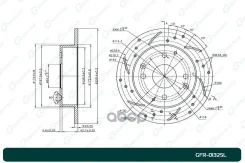 ���� ��������� ��������������� G-brake GFR-01325L ����� G-Brake ���. GFR-01325L GFR01325L ����