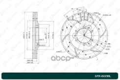 ���� ��������� ��������������� ������������� G-brake GFR-02230L ����� G-Brake ���. GFR-02230L GFR02230L ����