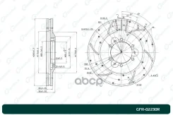 ���� ��������� ��������������� ������������� G-brake GFR-02230R ������ G-Brake ���. GFR-02230R GFR02230R ����
