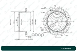 ���� ��������� ��������������� ������������� G-brake GFR-02245R ������ G-Brake ���. GFR-02245R GFR02245R ����