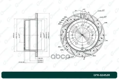 ���� ��������� ��������������� G-brake GFR-02452R ������ G-Brake ���. GFR-02452R GFR02452R G-Brake GFR02452R ����