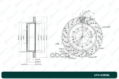 ���� ��������� ��������������� ������������� G-brake GFR-02858L ����� G-Brake ���. GFR-02858L GFR02858L ����
