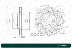 ���� ��������� ��������������� ������������� G-brake GFR-20285R ������ G-Brake ���. GFR-20285R GFR20285R ����