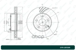 ���� ��������� ������������� ������������� G-brake GFR-20723R ������ G-Brake ���. GFR-20723R GFR20723R ����