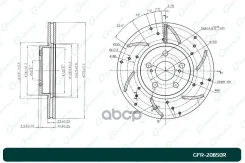 ���� ��������� ��������������� ������������� G-brake GFR-20850R ������ G-Brake ���. GFR-20850R GFR20850R ����