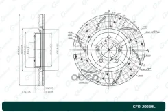 ���� ��������� ��������������� ������������� G-brake GFR-20989L ����� G-Brake ���. GFR-20989L GFR20989L ����