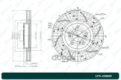 ���� ��������� ��������������� ������������� G-brake GFR-20989R ������ G-Brake ���. GFR-20989R GFR20989R ����