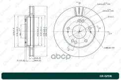 ���� ��������� ������������� G-brake GR-02516 G-Brake ���. GR-02516 GR02516 ����