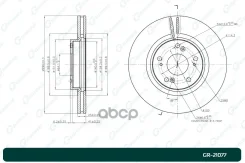 ���� ��������� ������������� G-brake GR-21077 G-Brake ���. GR-21077 GR21077 ����