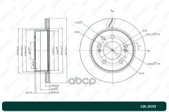 ���� ��������� ������������� G-brake GR-21721 G-Brake ���. GR-21721 GR21721 ����