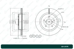 ���� ��������� G-brake GR-21775 G-Brake ���. GR-21775 GR21775 ����