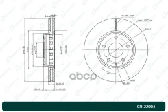 ���� ��������� G-brake GR-22004 G-Brake ���. GR-22004 GR22004 ����