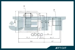 ���� ���������� JETT V40-9246 JETT ���. V40-9246 V409246 ����