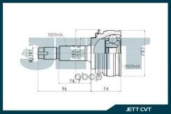 ���� ������� JETT V41-9308 (20 ������) JETT ���. V41-9308 V419308 ����