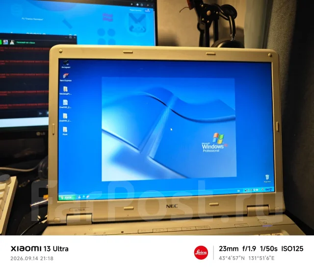 NEC. 15.4", 12����, ��� 4 ��, ���� 300���, WiFi: 1, Bluetooth: 1, ����������� �� 2��. ����