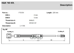 ����� ��������� VW Golf IV 97-; Skoda Octavia 96-; Audi A3 96- ������ KK ������ 1J0611764R KK ���. FT0354 FT0354 ����