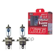 ����� ������������������� Koito Whitebeam H4 12V 60/55W (100/90W) 3700K (�������� 2 ��. ) Koito ���. P0746W P0746W ����