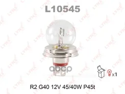 ����� R2 12V 45/40W P45T-41 LYNXauto ���. L10545 L10545 LYNXauto L10545 ����