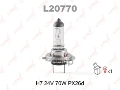 ����� H7 24V 70W PX26d HCV LYNXauto ���. L20770 L20770 LYNXauto L20770 ����