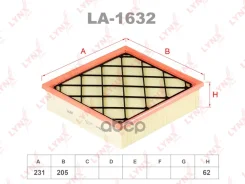 ������ ��������� LYNXauto ���. LA1632 LA1632 LYNXauto LA1632 ����