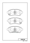 ������� ��������� �������� Mazda 2 07-15 D0051M MK Kashiyama ���. D0051M D0051M ����